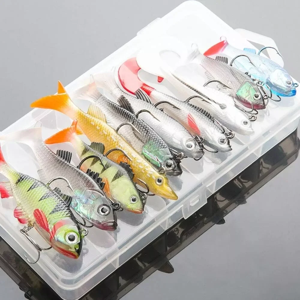 5 Pièces Leurre Peche Carnassier, Leurre De Peche Brochet