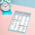 thumbnail image 6 of Pack This Notepad in Pastel Blue and Coral | 6" x 9" | 60 Sheets, 6 of 9