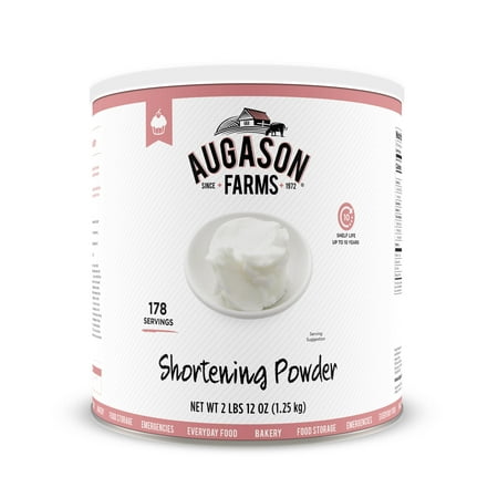 Augason Farms Shortening Powder, 3 lbs
