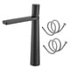 thumbnail image 4 of Grifo de baño con temperatura ajustable para lavabo de cocina o RV gris largo, 4 of 9