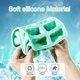thumbnail image 3 of Molde para hielo, juego de 6 moldes Eskimo con embudo y cepillo, molde de silicona para hielo, molde para paletas de hielo, sorbetes, bricolaje, reutilizable, para helado casero, sorbete, yogur, jugo, 3 of 5