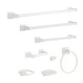 thumbnail image 4 of Franklin Brass  Futura  White  Towel Bar  20.24 in. L Die Cast Zinc, 4 of 4