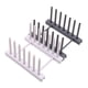thumbnail image 3 of Toystoory Elegante soporte para tapa de olla, estante de secado de cocina moderno para platos y utensilios Organizadores de utensilios de cocina Blanco Medio, 3 of 6