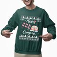 thumbnail image 2 of Christmas Sweatshirt, Merry Camping Flamingo Christmas Sweatshirt, Cute Bird Camper Holiday Jumper, Witty Outdoor Lover Gift for Women and Men, 2 of 5