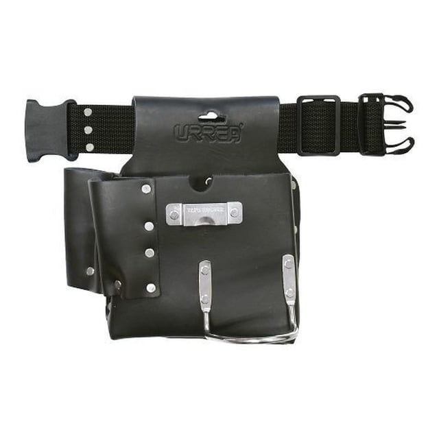 Estuche Portaherramientas de Vaqueta Urrea 6 Compartimientos BN142