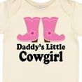 thumbnail image 4 of Inktastic Daddy's Little Cowgirl Girls Baby Bodysuit, 4 of 5