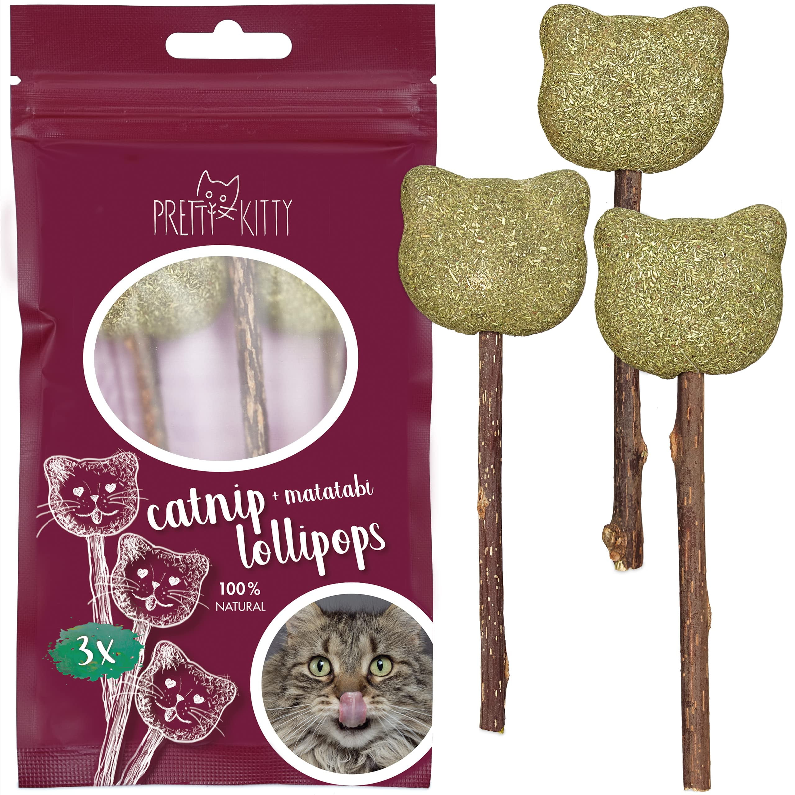 Cat Toys With Catnip 3 Catnip Toys For Cats Catnip Lolli With Dental Cleaning