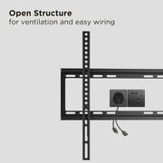 ProHT Ultra Slim Fixed TV Mount 32 inches to 55 inches for TV Flat Panel/LED/LCD Monitor, Max Load77 lbs.