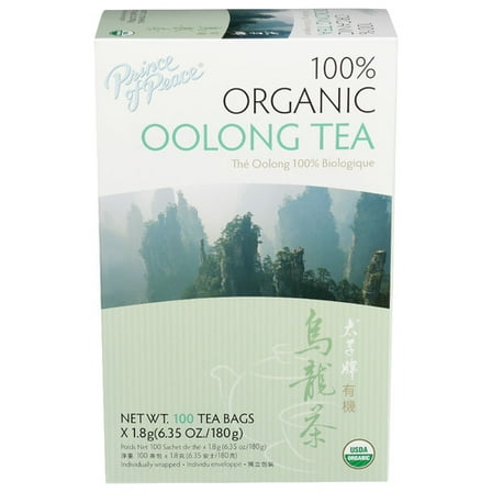 Prince of Peace Oolong Organic Tea 100 Bags Pack of 6