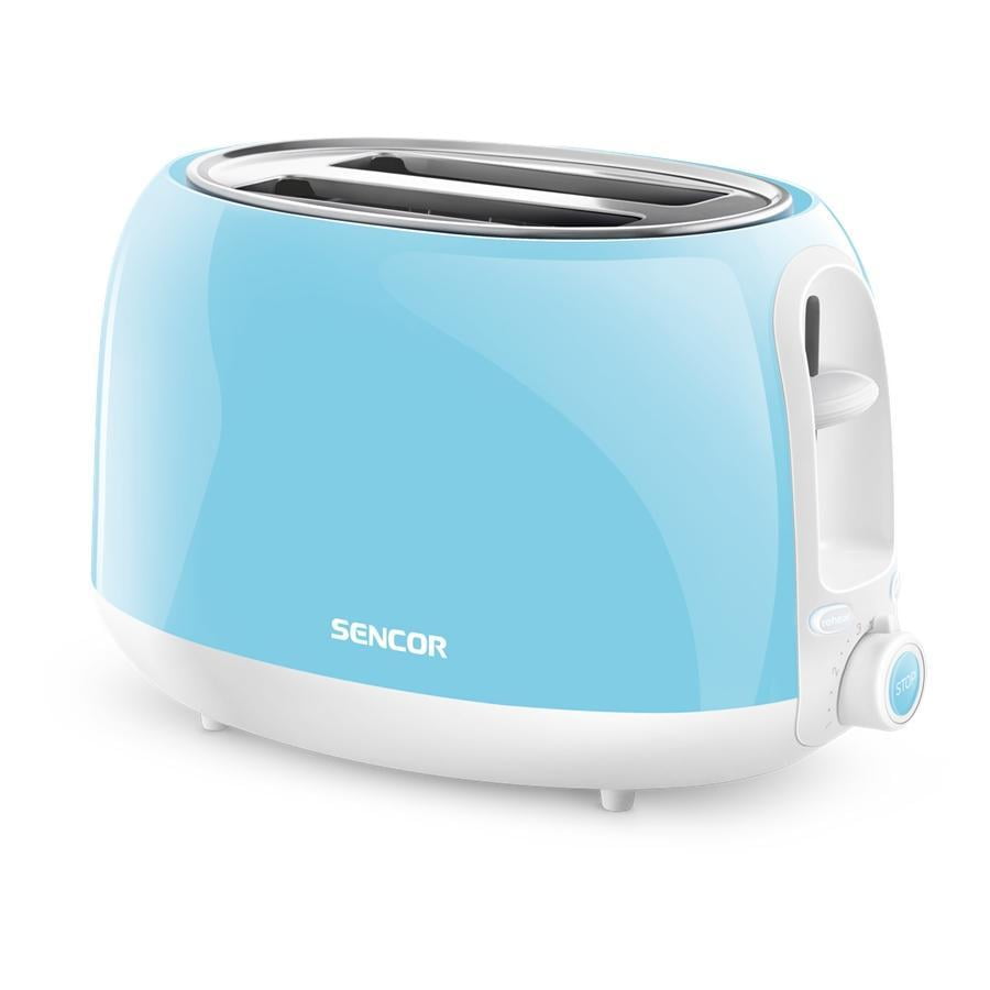 Sencor 2 Slices Toaster with 6 Intensity Levels and Timer, 800W