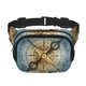 thumbnail image 1 of Disketp Vintage Compass Riñonera de Doble Capa, Bolsa de Cintura Ajustable para Viajes, Correr y Senderismo, Riñonera Ligera para Hombre y Mujer, 1 of 9
