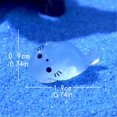 thumbnail image 3 of Tiny Seal Figurines, Ongmies Glow in The Dark Decoration Cute Baby Seal Fish Tank Decoration Mini Sea Diy Resin Crafts, C, 3 of 8
