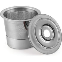 Zhuge Reusable Coffee Pods - Upgraded Full Stainless Steel Mesh Strainer for Single Cups