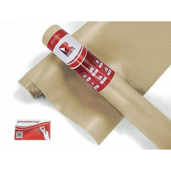 ORACAL 8510 Gold Coarse 8510-095 Etched Calendered Film 2ft x 10yd Vinyl Film Sheet Roll - for