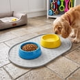 thumbnail image 6 of Pet Silicone Mat with Raised Edge, Paw Pattern Waterproof Non-Slip Mat for Dog & Cat Feeding, Easy to Clean and Anti Splash, 6 of 6
