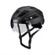 thumbnail image 1 of Casco de Bicicleta para Adultos, Microshell Ligero, Hombres y Mujeres, Ajuste de Ajuste Sugerido con Ajuste de Parabrisas 57-62 cm para Ciclismo Negro, 1 of 5