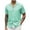 Green, variant on JingHai Mens Shirts Clearance Casual Short Sleeve Button Down Linen Shirts No Tuck Dress Tee Shirt Fashion Beach Resort Wear Black M