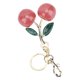 thumbnail image 1 of Llavero De La Cereza Del Brillo Para Los Bolsos De Los Monederos, Colgante Lindo Del Bolso De Las Mujeres Elegantes, Llavero Fanciful Con La Forma De La Cereza, Hecha De La, 1 of 7