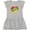 AC-Heather Grey, variant on Inktastic Juneteenth 1865 Heart Girls Toddler Dress