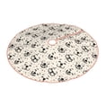 thumbnail image 2 of Bingfone Christmas Tree Skirt Mat Christmas Decoration Interior 30" -DOGS FACE, 2 of 6