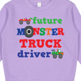thumbnail image 3 of Inktastic Monster Truck Future Driver Toddler Sweatshirt, 3 of 4