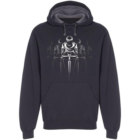 Cycling Tour Hoodie Men -Image by Shutterstock, Male Large