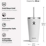 Hydro Flask All Around Tumbler with Lid and Straw - 28 oz - Agave