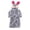 Grey, variant on dmqupv Infant Robe Boys Girls Bathrobe Soft Towel Hooded Robe Cloth Cotton Bathrobe Pink,2-3 Years