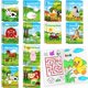 thumbnail image 1 of Libros para colorear BenLouis Farm Animals, regalos de fiesta para niños, 24, 1 of 7