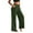 Green, variant on Krdevn Womens Pants - Women's Casual Pants Adjustable Waist with Pockets for Everyday and Sports Activities Comfortable Trousers for Spring and Summer,Pants for Women,Size:XL
