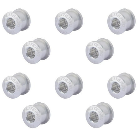 

10PCS Mountain Bike Crank Screws Bolt CNC 7075 Aluminum Screw single chainring