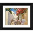 thumbnail image 1 of Obuchovsky, Yury 14x12 Black Ornate Wood Framed with Double Matting Museum Art Print Titled - Mikonos, 1 of 4