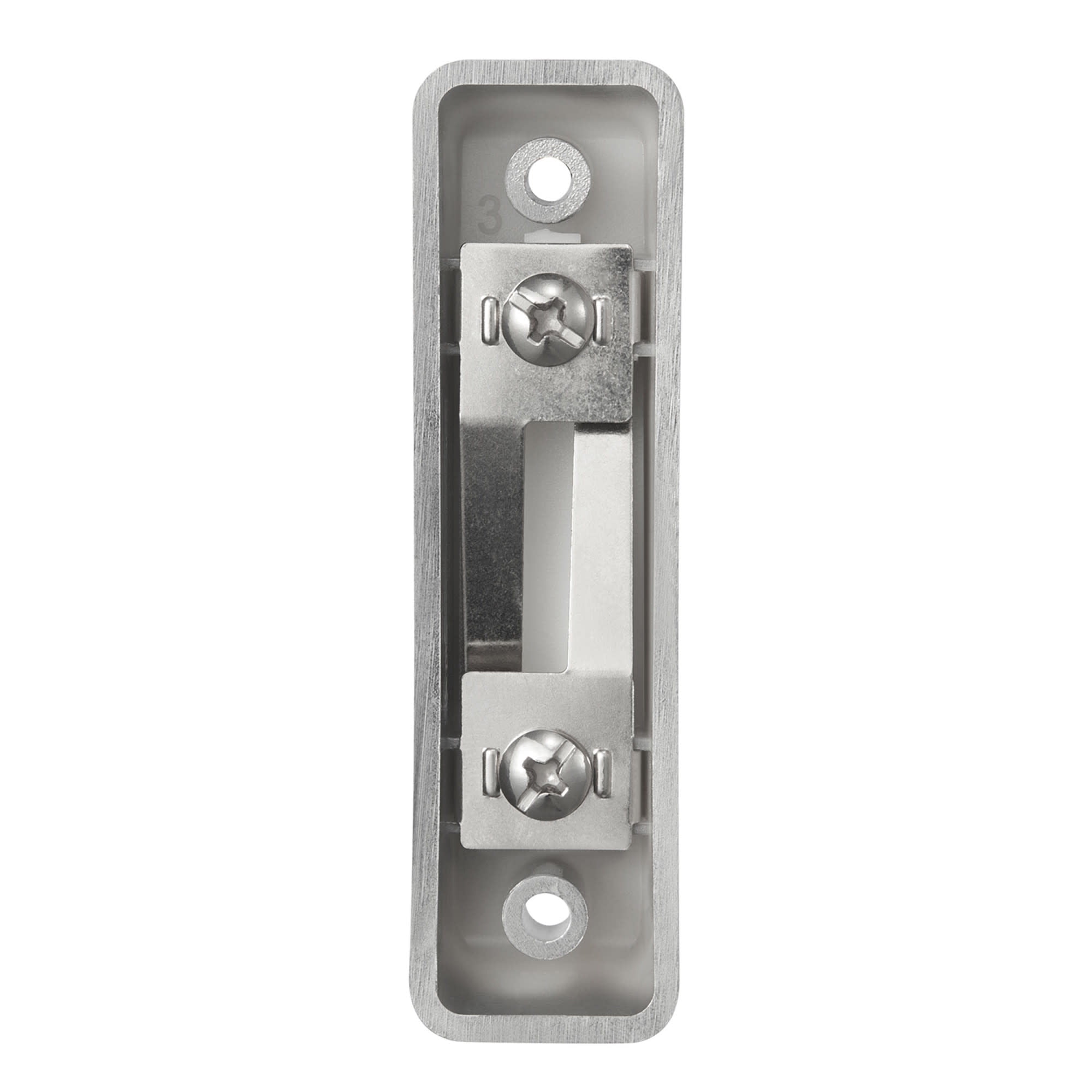 Globe Electric 91009259 Heath Zenith Plastic Wired Push Doorbell Button - Nickel