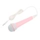 thumbnail image 3 of Micrófono Para Cantar Para Niños, Micrófono Con Cable Para Niños Con Enchufe De Plástico De 3,5 Mm Para Instrumento Musical Para Karaoke ANGGREK Rosa, 3 of 8