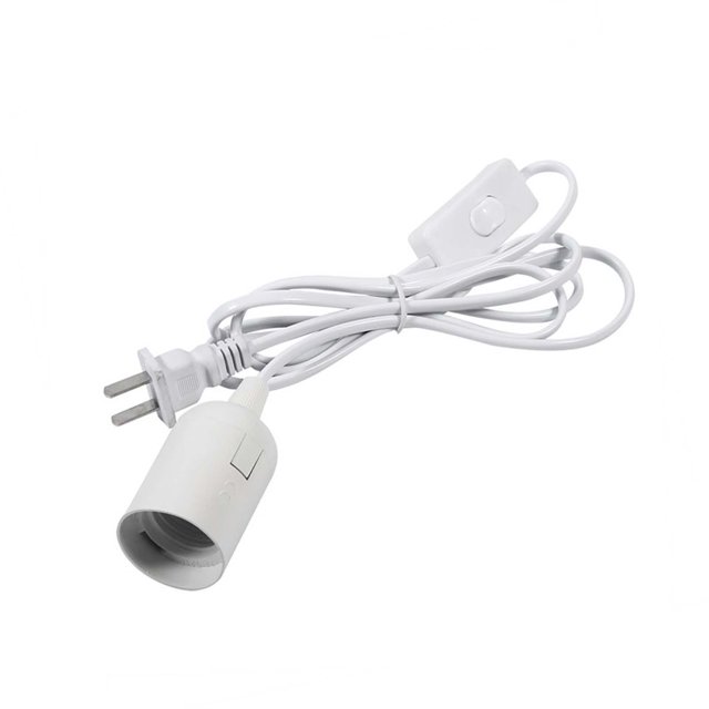 Portalámparas Colgante, Portalámparas E27 Contruptor, Cable Largo, Lámpara De Espera Con Tipo De Bombilla E27, Para Iluminación Del Hogar