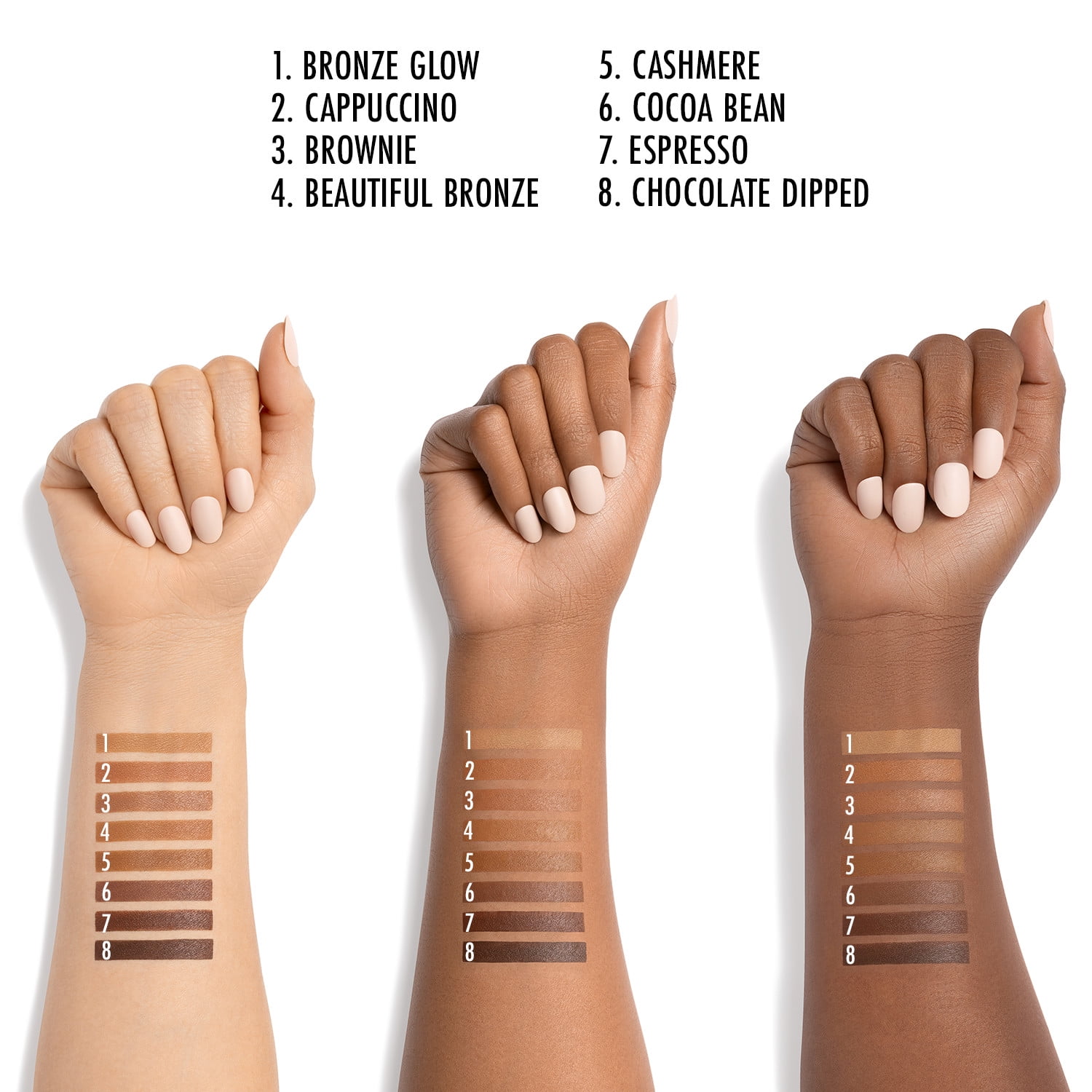(2 pack) Black Radiance Color Perfect Foundation Makeup Stick -Bronze Glow