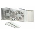 thumbnail image 3 of Holmes Dual Blade Twin Window Fan with One Touch Thermostat, 3 of 7
