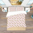thumbnail image 3 of Designart 'Tropical Pattern' Tropical Duvet Cover Set, 3 of 4