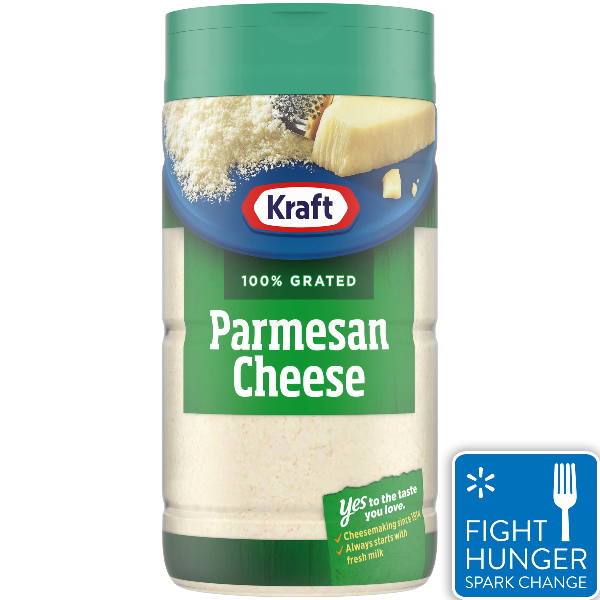 Kraft Parmesan Grated Cheese, 8 oz Shaker