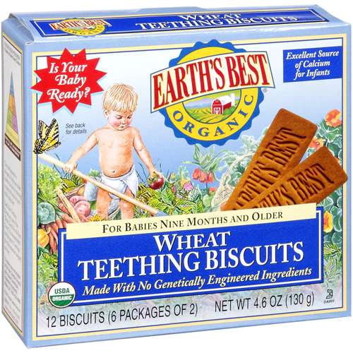earth's best teething biscuits