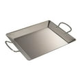 thumbnail image 1 of GROWTH TANK Stainless Steel Seafood Plate Portable Rectangular Grilling Pan Platter for argent small, 1 of 9