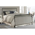 thumbnail image 3 of Hillsdale Furniture Brandi Modern Metal Spindle Queen Headboard and Bed Frame, Navy, 3 of 3