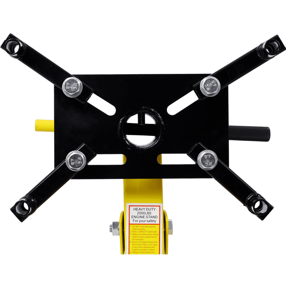 Folding Engine Stand 2000LB Capacity 360° Head Jack Dolly Mover