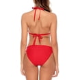 thumbnail image 7 of Attraco Women's Crochet Lace Bikini Two Piece Triangle Swimsuit Sexy Bathing Suits, 7 of 7