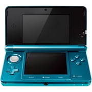 Nintendo, 3DS CTR-S-BAAA-cr, Handheld Gaming System, 4 GB, Aqua Blue, 1 Pack