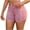 Pink, variant on YYUIJK Womens Stretch Denim Shorts Mid Waisted Stretchy Folded Hem Shorts Jeans Boyfriends Jeans Short Casual Summer Classic Beach Mini Denim Pants Blue XXL