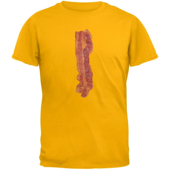 Bacon Strip Gold Adult T-Shirt
