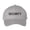 Grey With Black Text, variant on SECURITY Lightweight Twill Snapback Cap Structured Uniform Guard Agent Adjustable Hat (BlackWithGoldText)