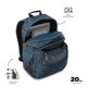 thumbnail image 5 of TOTTO Mochila Escolar Grande para Niño - Reforzada Porta Laptop 14 Repelente a Líquidos | 19 L RAYOL multicolor G, 5 of 7