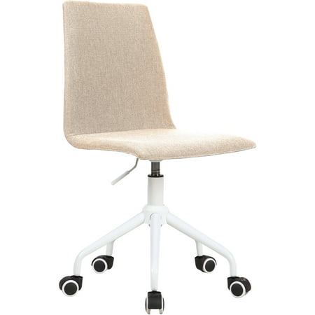 rolling linen swivel chair, multiple colors - walmart rolling linen swivel chair, multiple colors - walmart